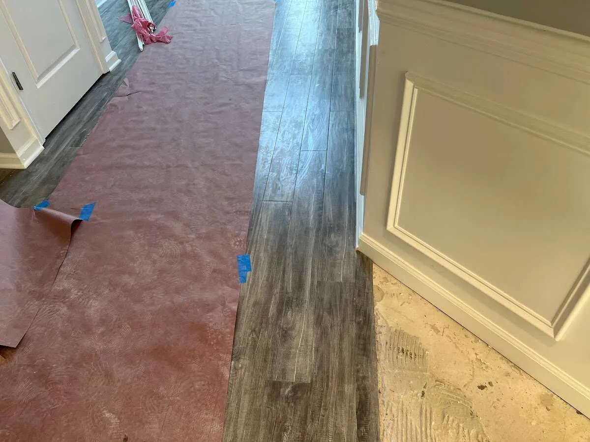 Completed marble shower restoration in Haledon